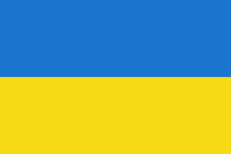 Flagga Ukraina